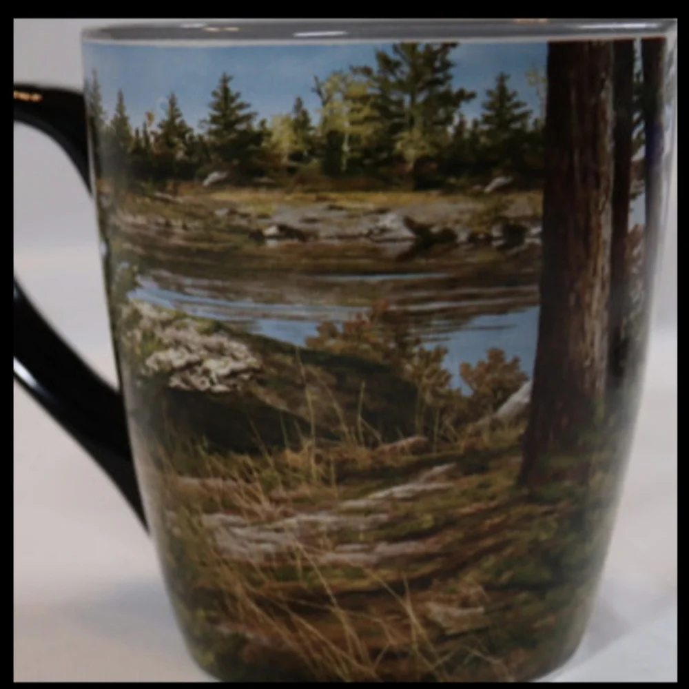 Bass Pro Shops “Remember…We All Live Downstream” 24oz Massive Mug